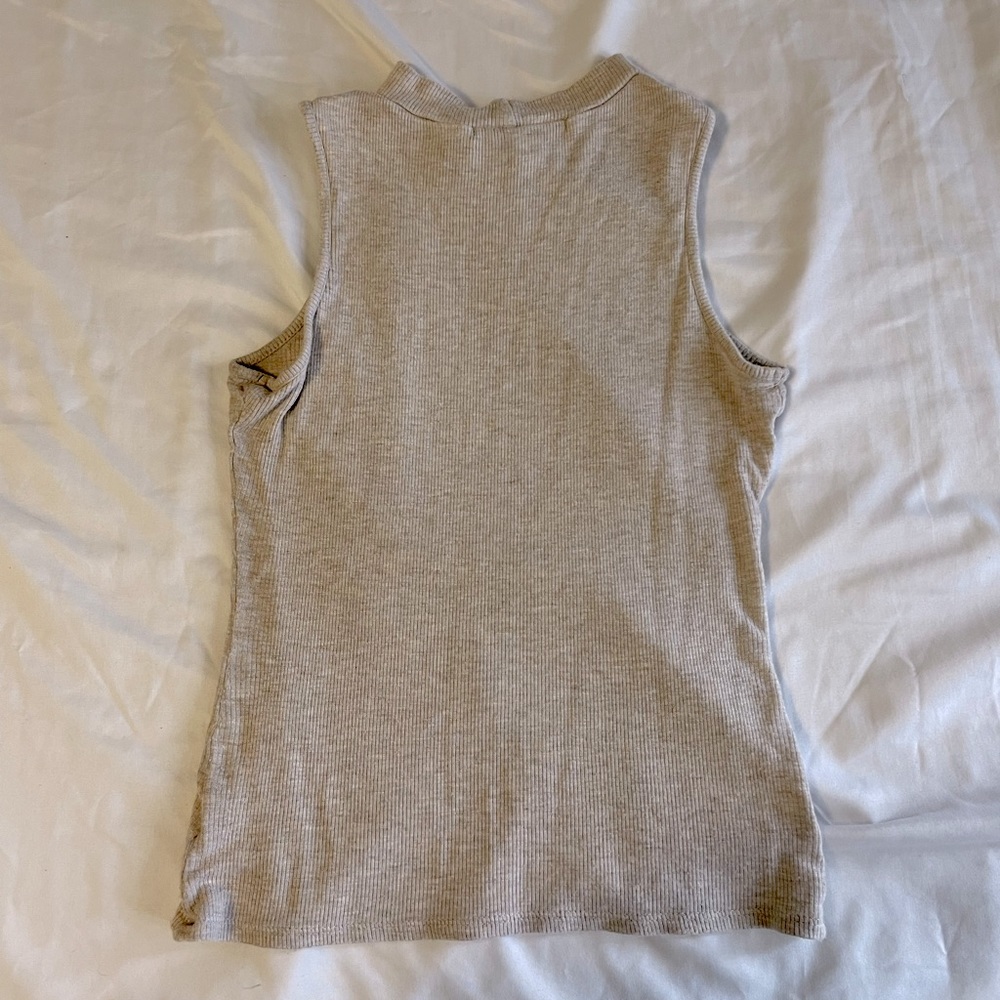Mock Neck Tank Top